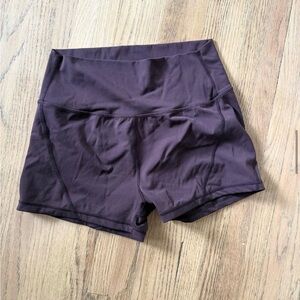 Born Primative Women's Purple Shorts